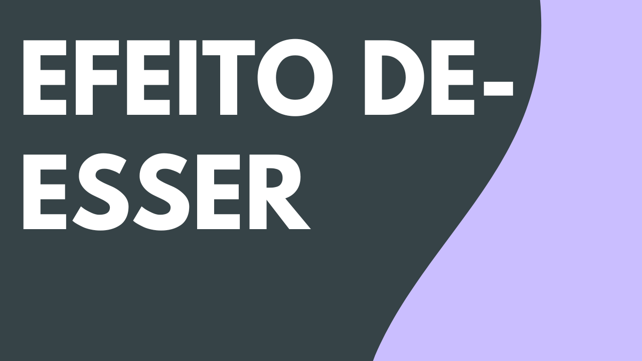 Efeito de áudio De-Esser