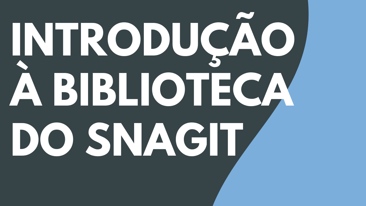 Introdução à biblioteca do Snagit