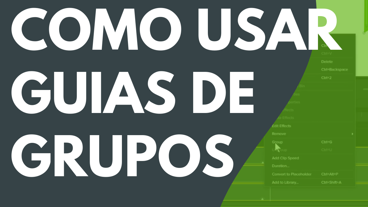 Como usar guias de grupos